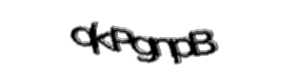Security check image, please type the characters shown