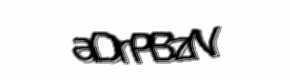 Security check image, please type the characters shown