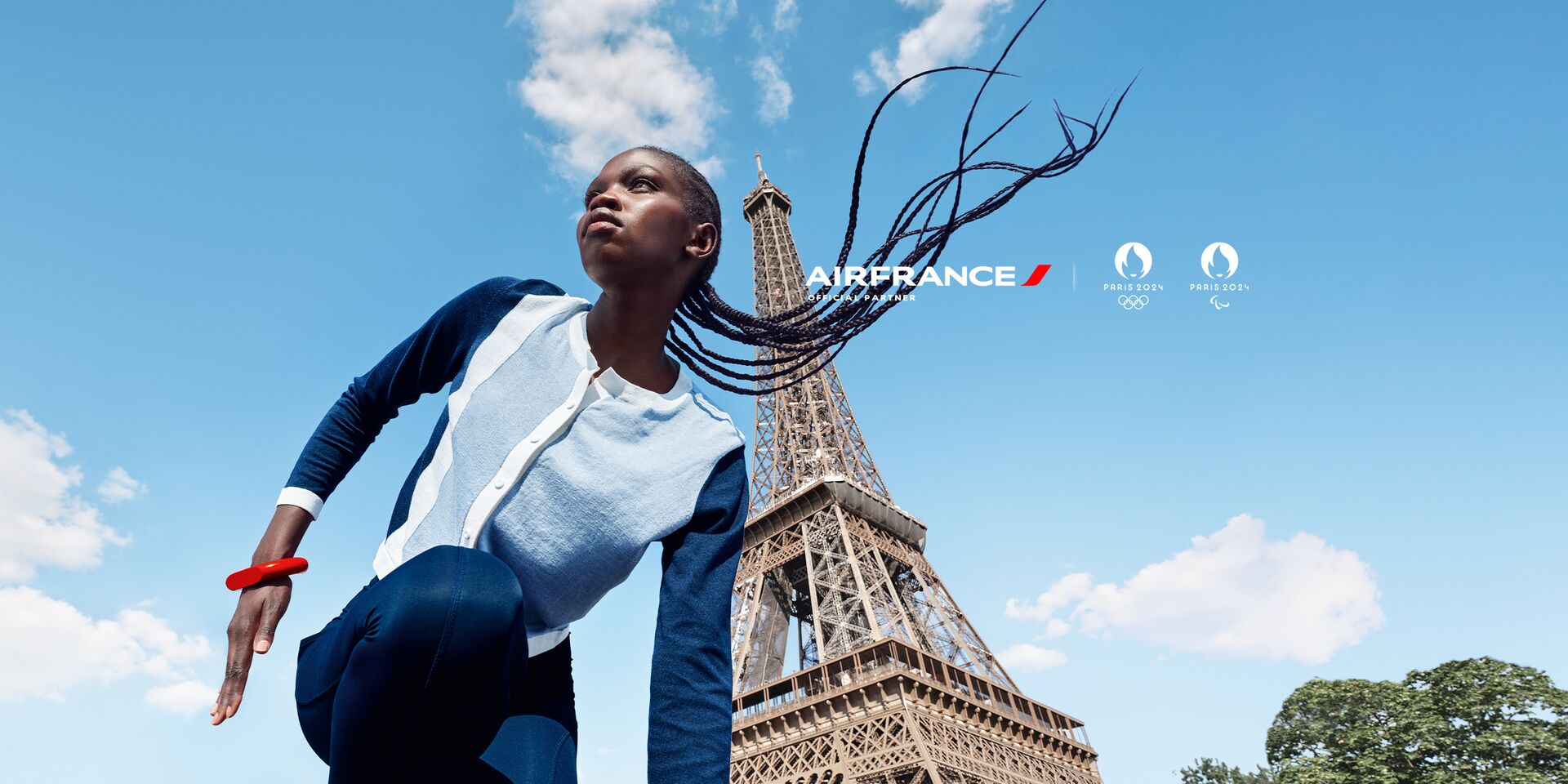 Air France partenaire officiel de Paris 2024 Air France