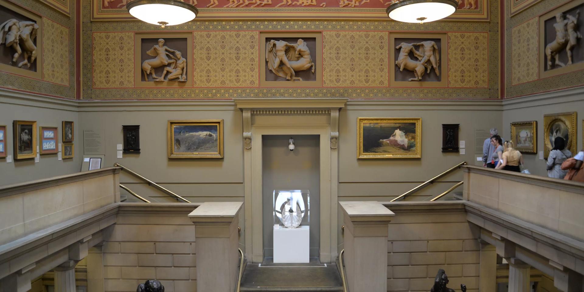 Visit Manchester, with its museums and art galleries