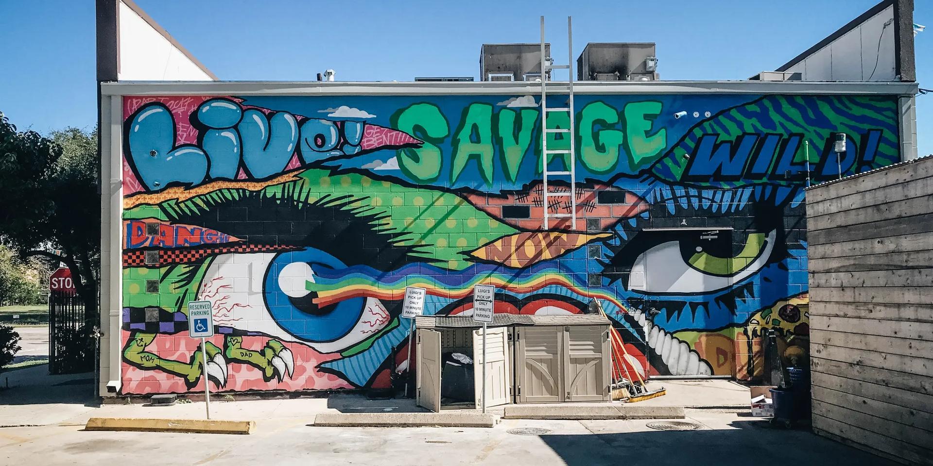 Houston discovering street art, Texasstyle