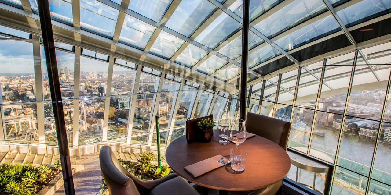 Panorama dos melhores restaurantes insólitos de Londres