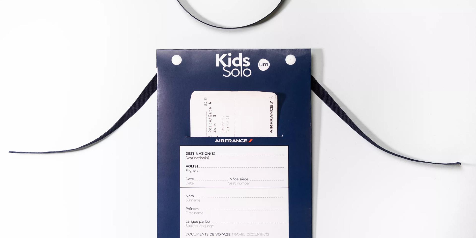 pochette kids solo bleue