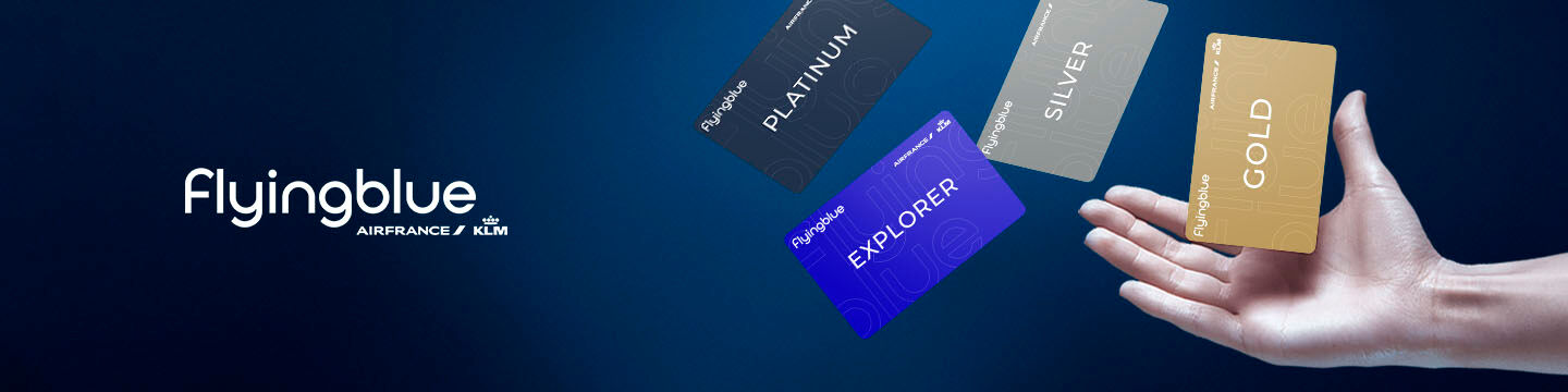 Flying Blue loyalty program.