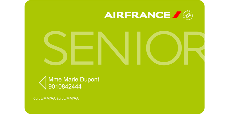 Cartes De Réduction Air France