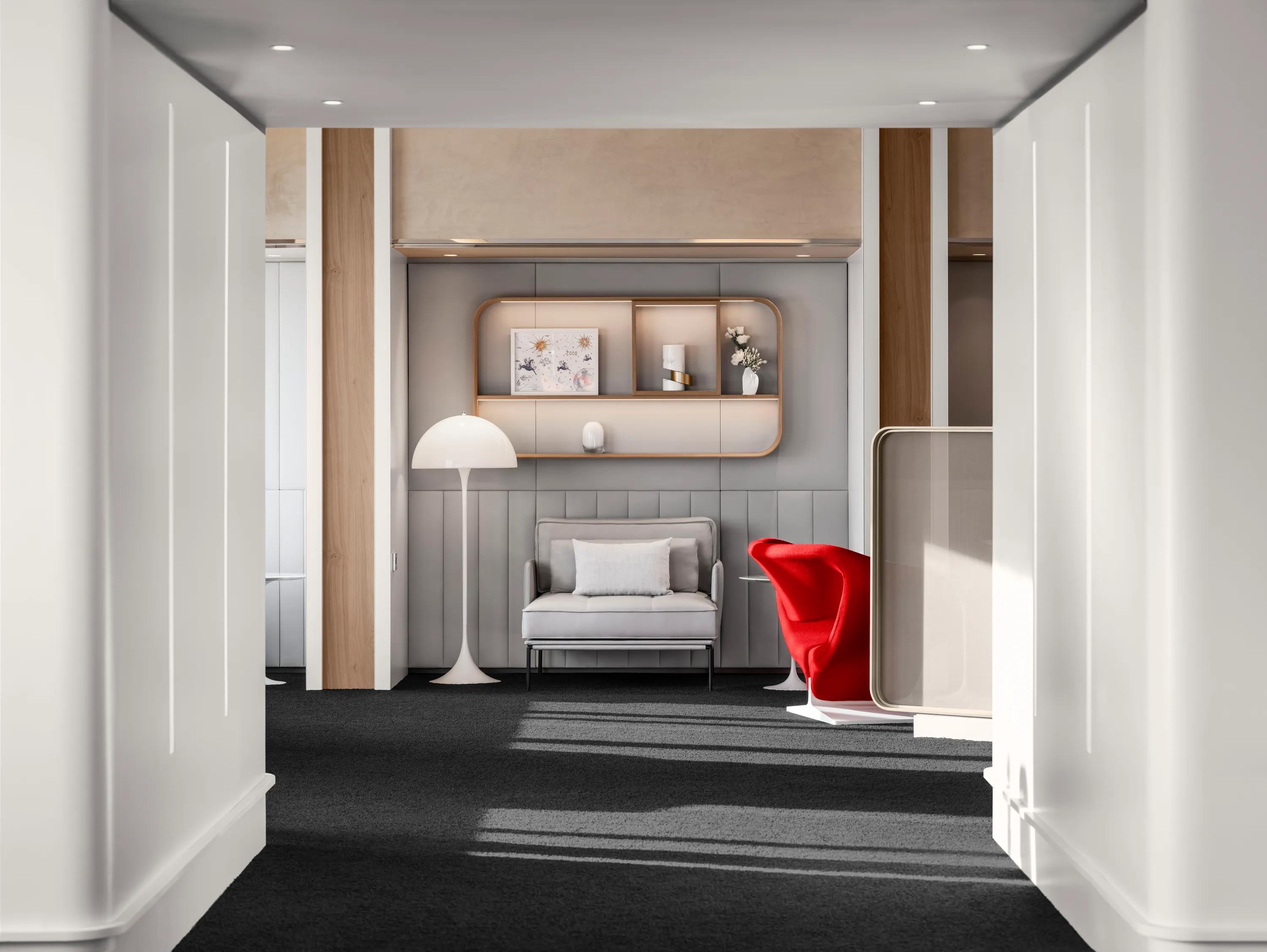 Salon La Première à CDG | Air France, France
