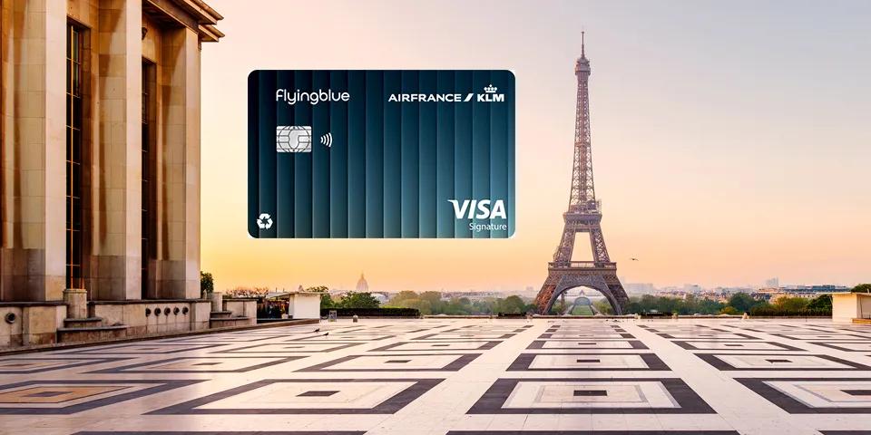 Eiffel tower and BOFA card