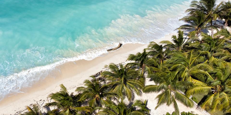 Ocean paradise turquoise water