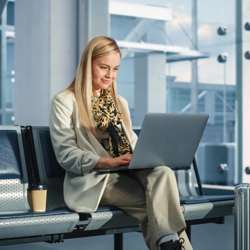 passenger at airport