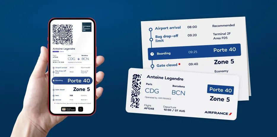 L embarquement Par Zones Air France