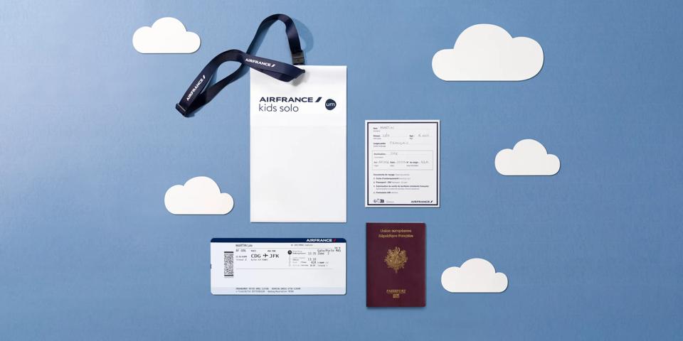 pochette kids solo bleue