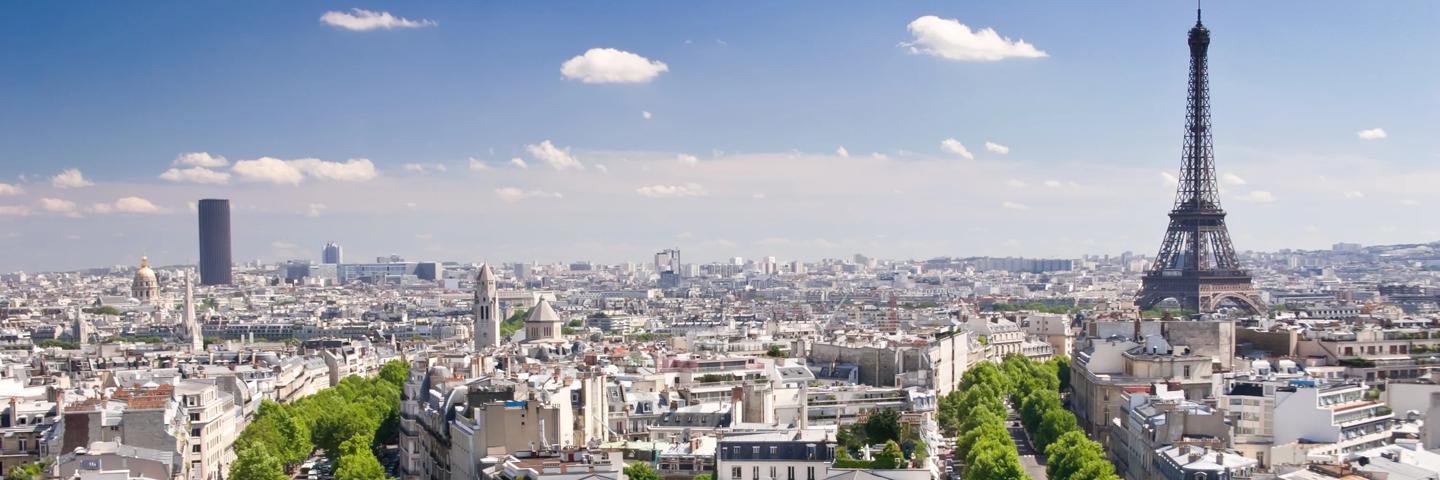 paris aerial view