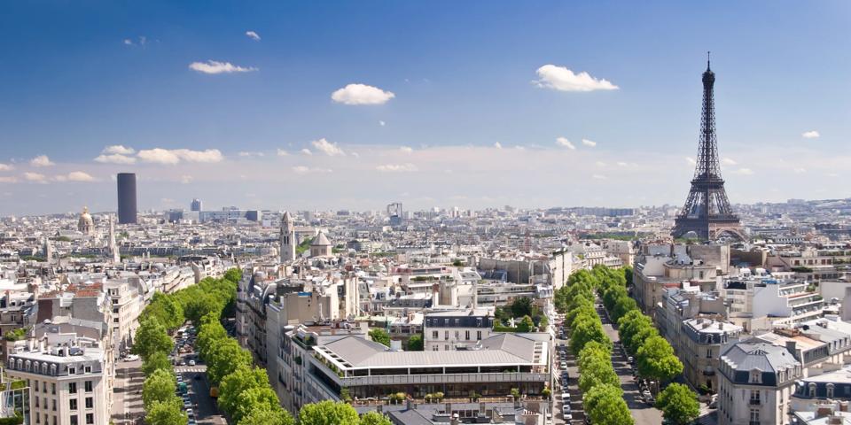 paris aerial view