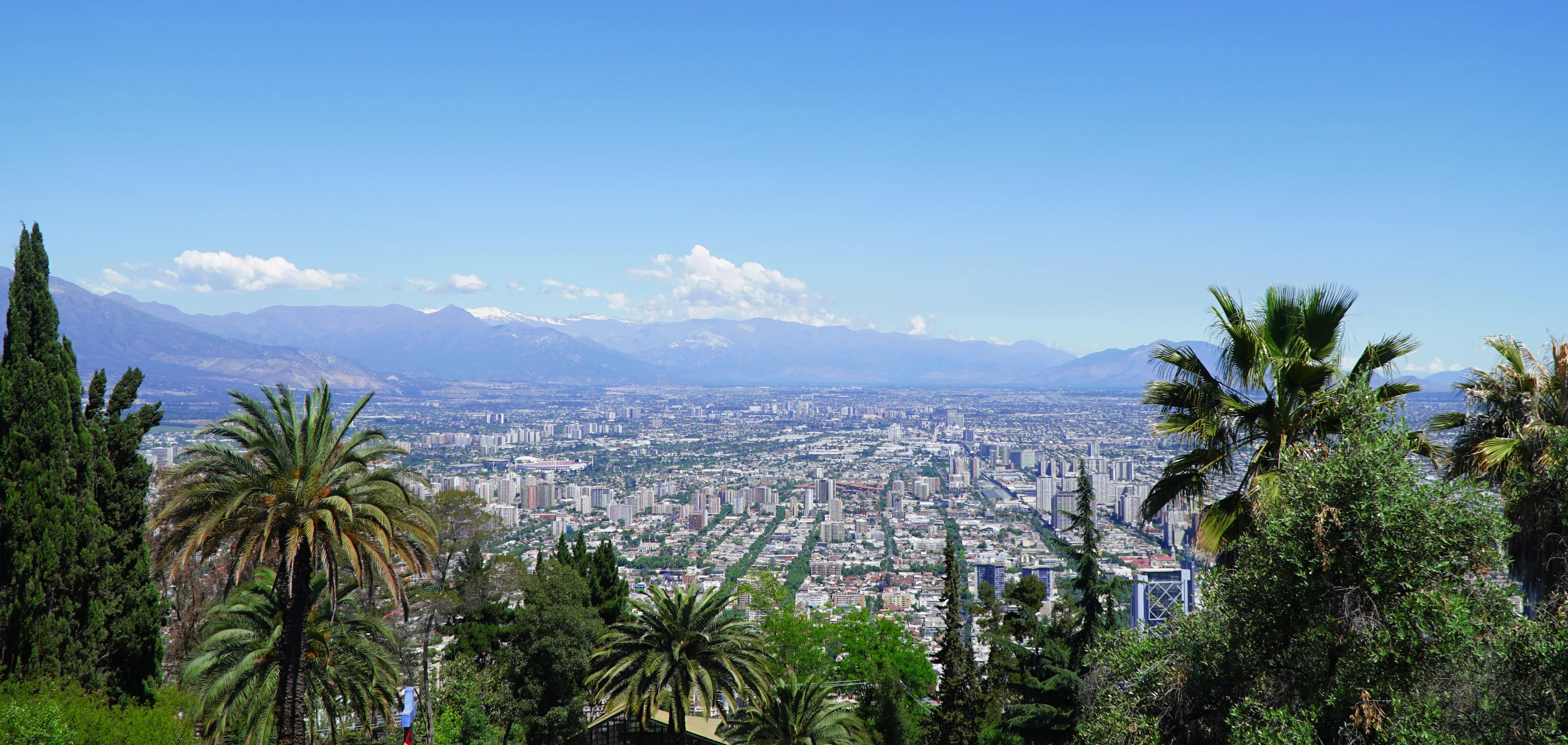 Santiago De Chile skyline
