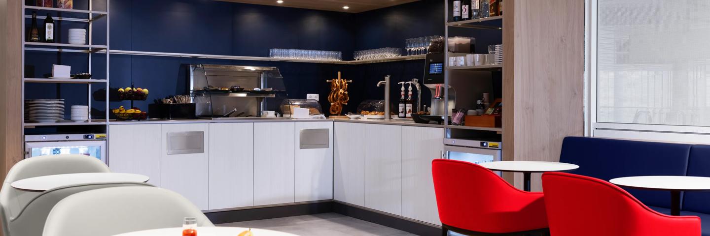 Nuestra sala VIP en el aeropuerto Franz-Josef Strauss de Múnich