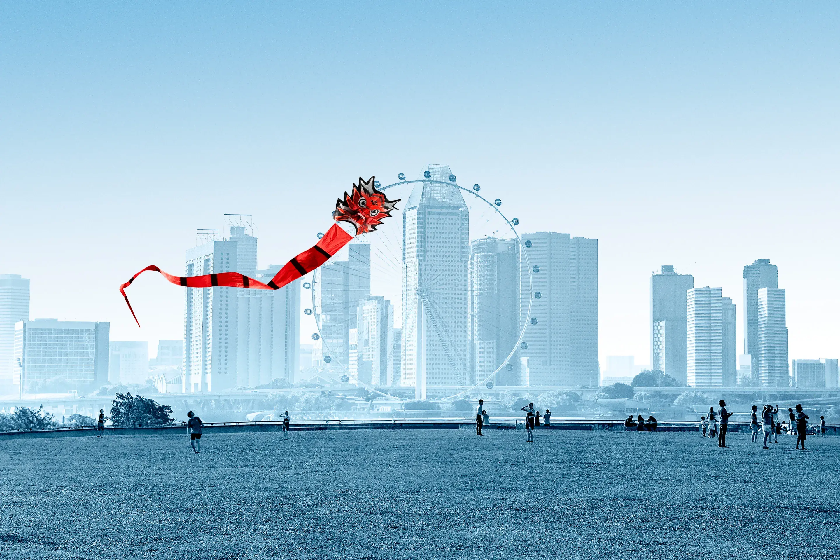 Singapore kite