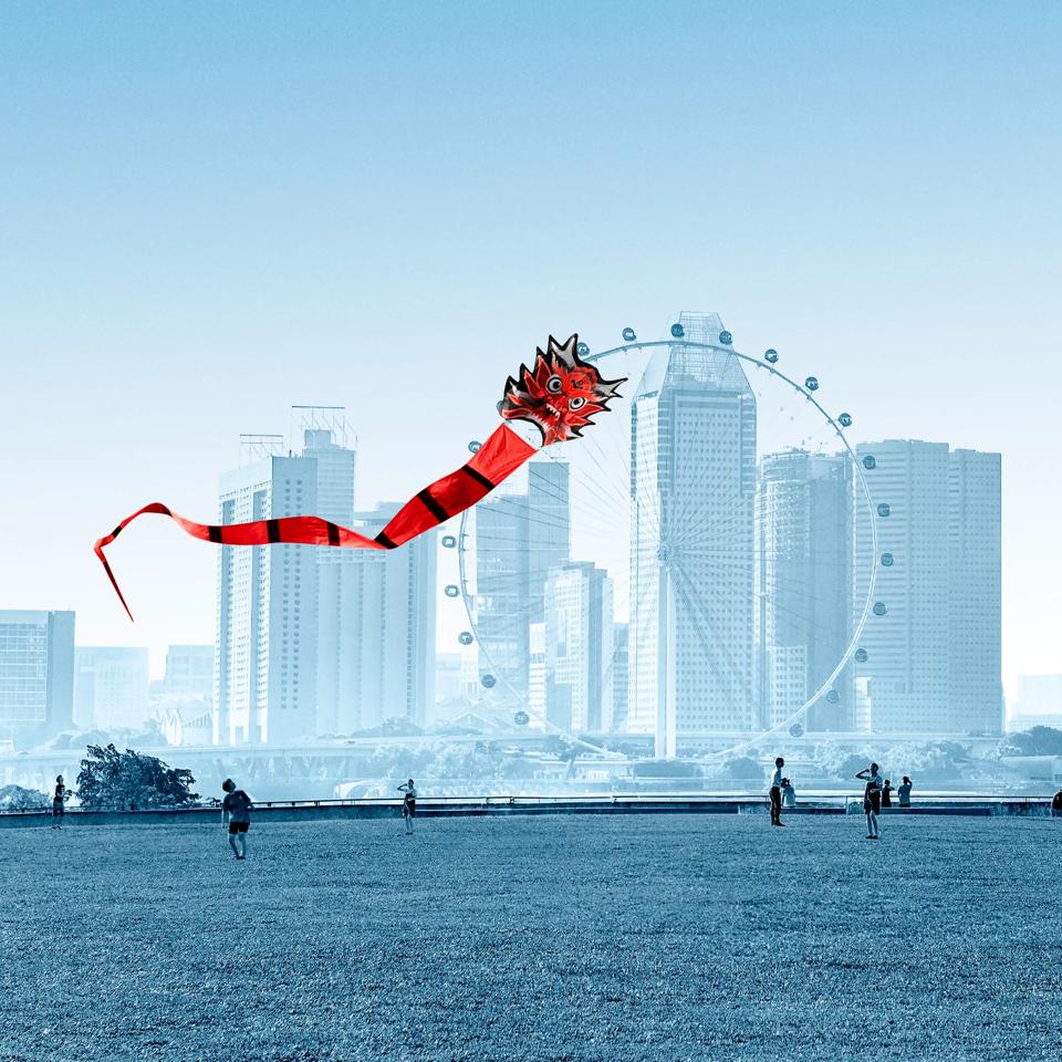 Singapore kite
