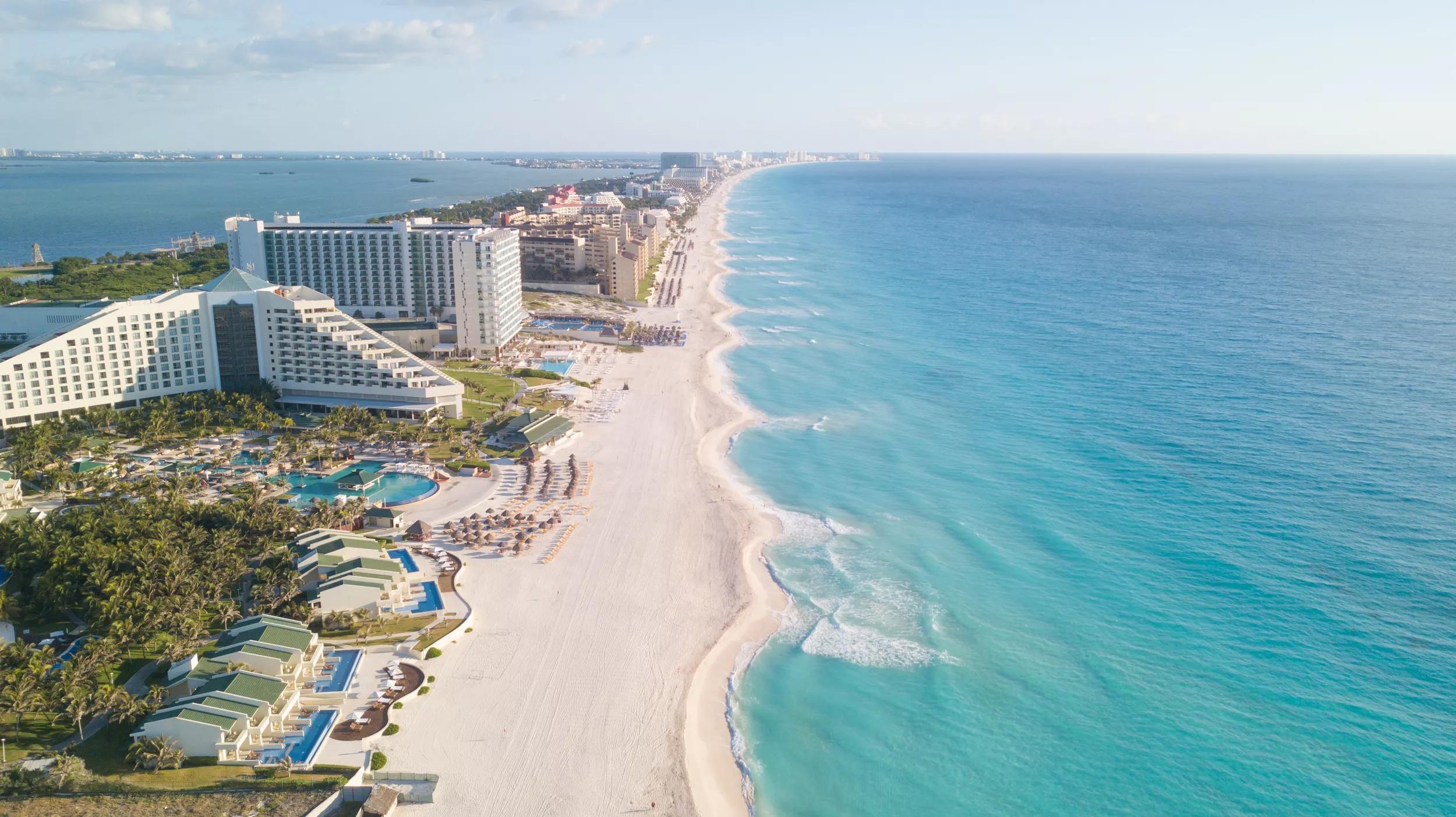 Cancun Coastline