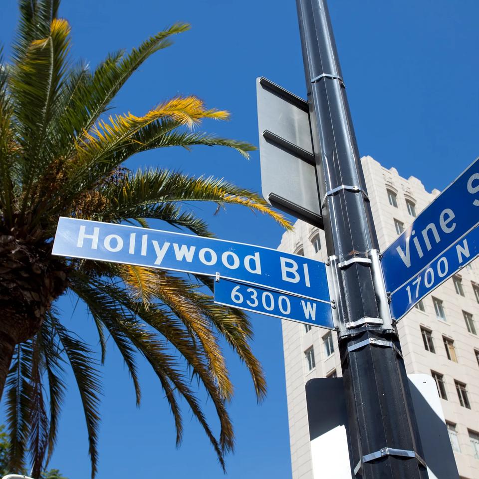 Air France Hollywood and Vine