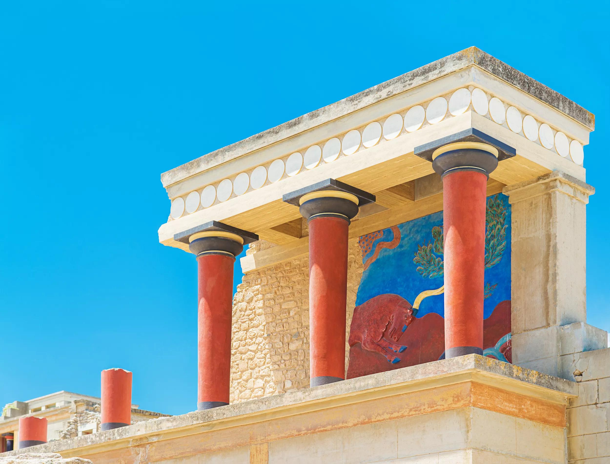 Heraklion, ruines de Knossos