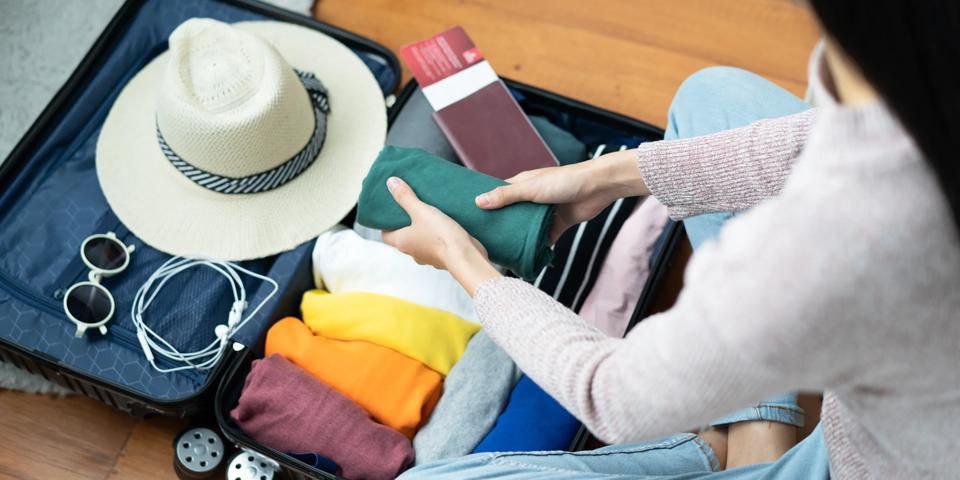 Preparing baggage